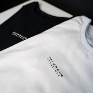 Longline Scoop Tee (White)